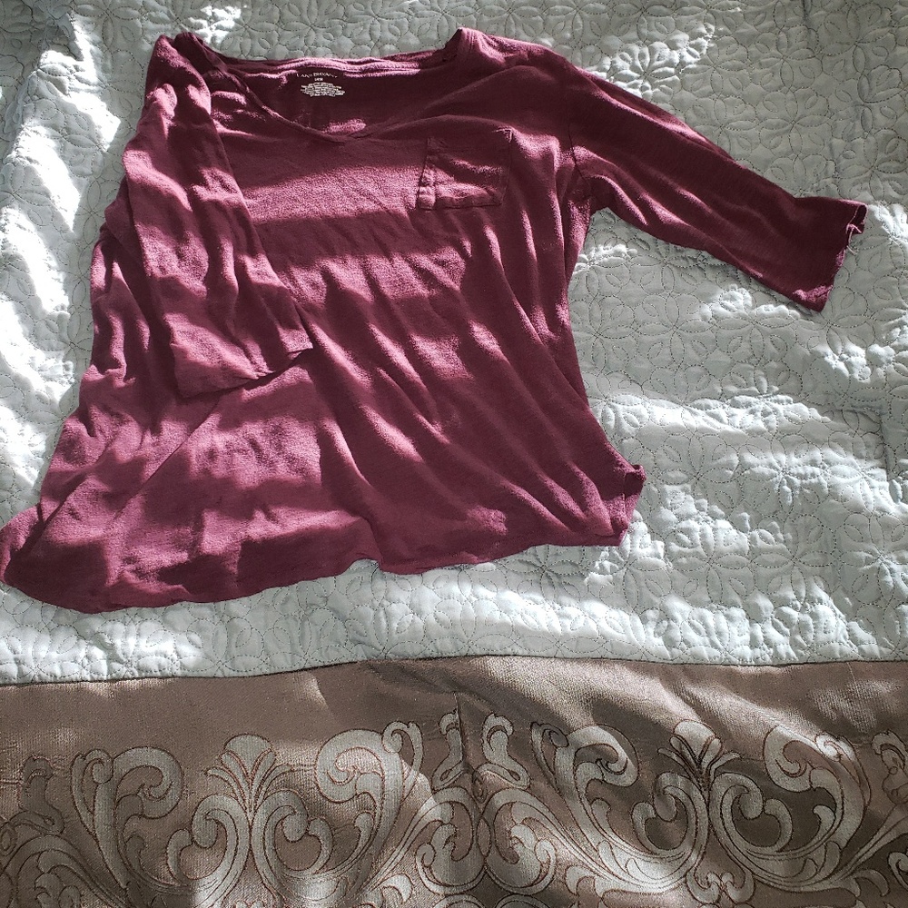 Lane Bryant pocket tee